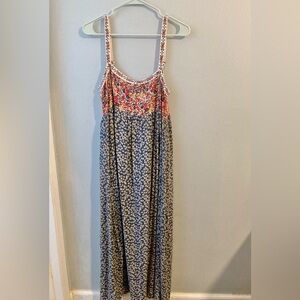 Natural Life Floral Patterned Dress